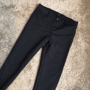 Faux black jeggings